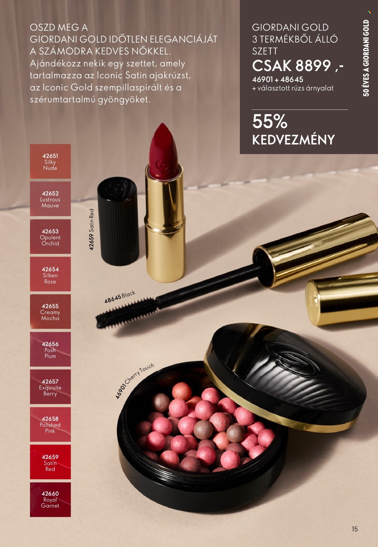 Oriflame akciós újságok - 2026.02.11 - 2026.03.03. Oldal 15