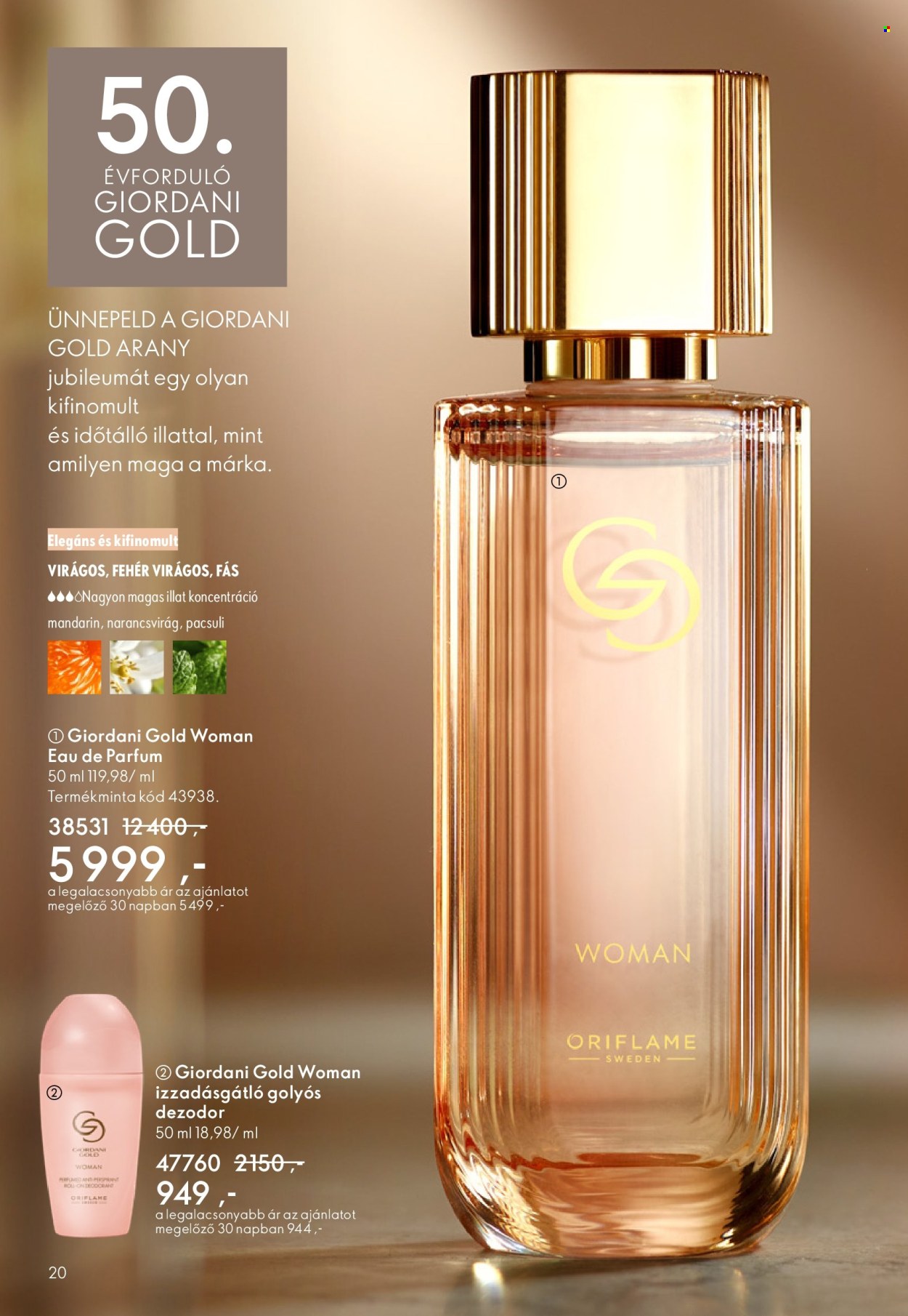 Oriflame akciós újságok - 2026.02.11 - 2026.03.03. Oldal 20