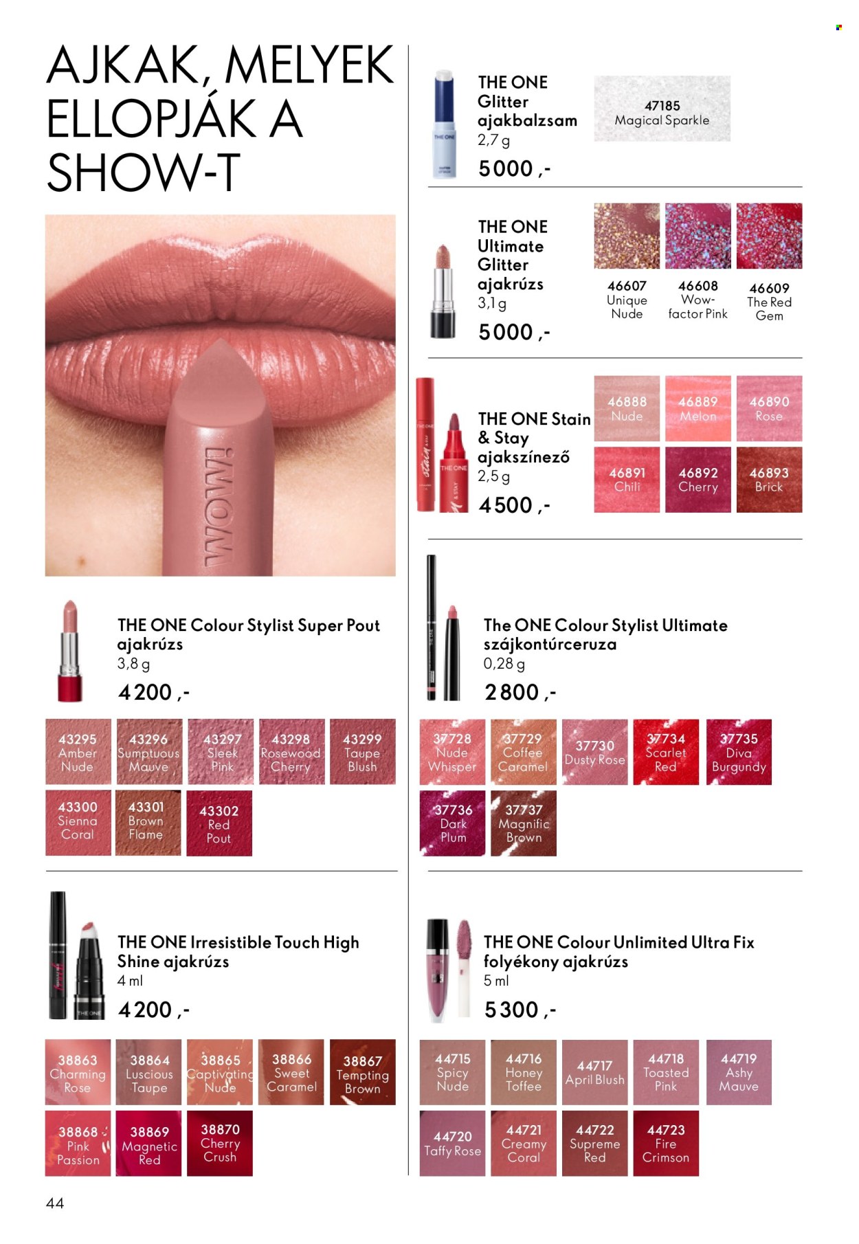 Oriflame akciós újságok - 2026.02.11 - 2026.03.03. Oldal 44