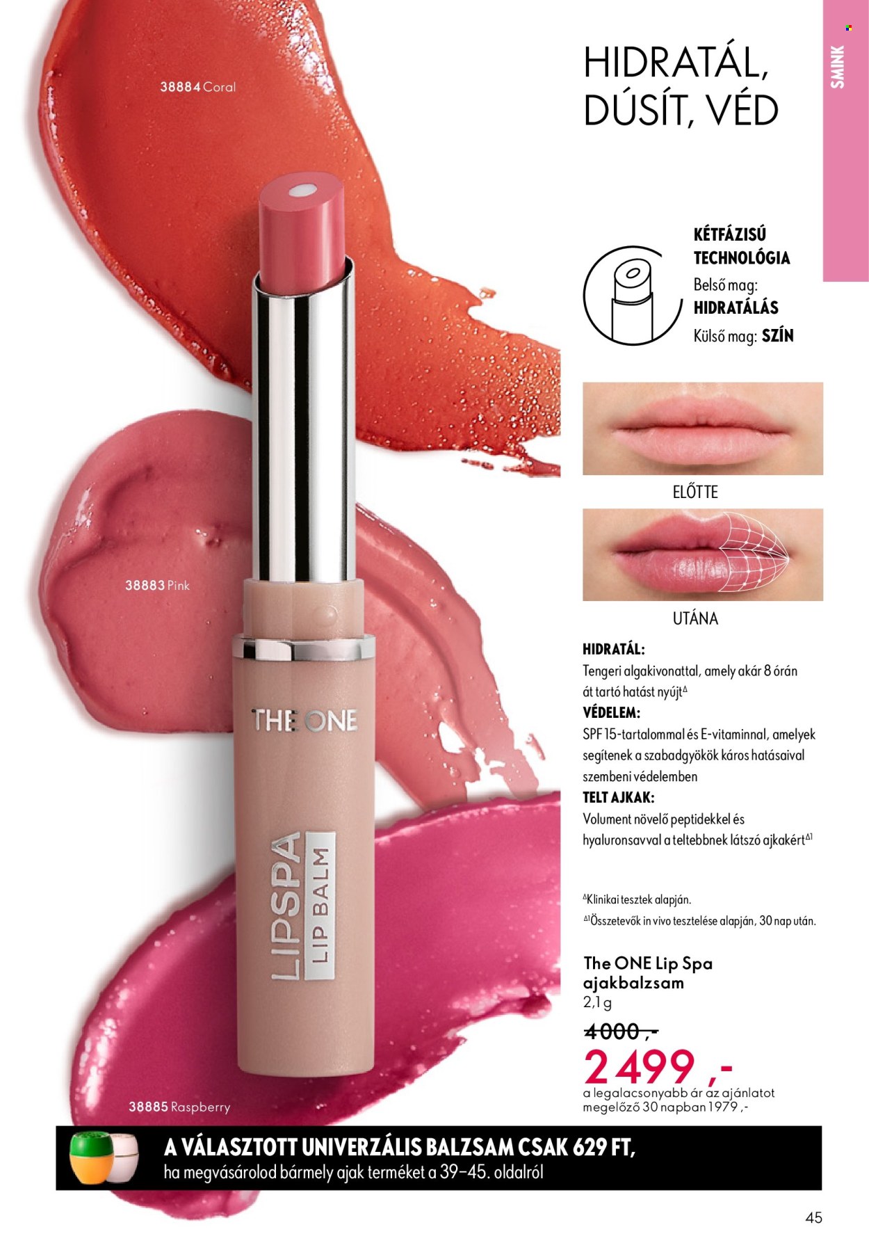 Oriflame akciós újságok - 2026.02.11 - 2026.03.03. Oldal 45