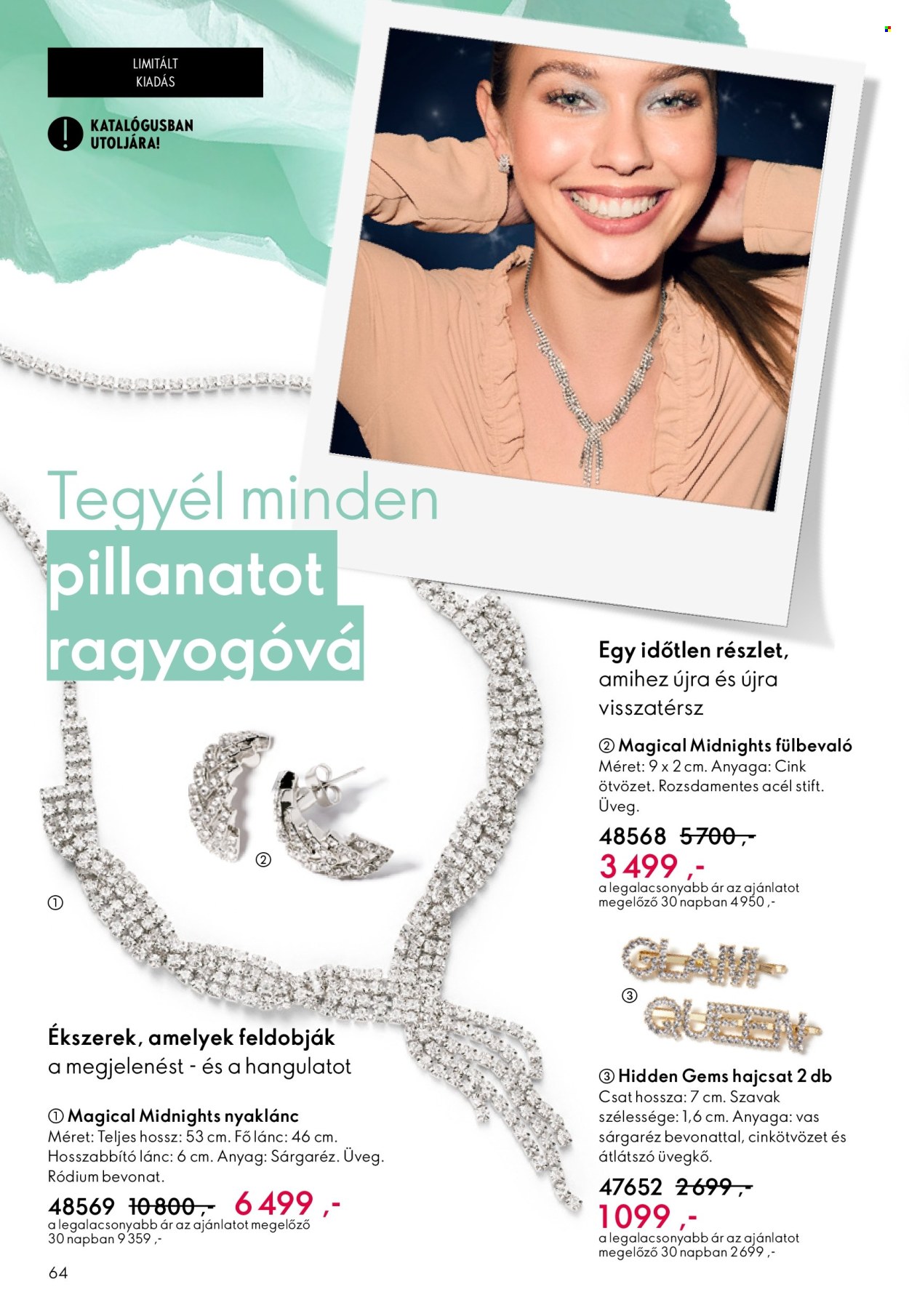 Oriflame akciós újságok - 2026.02.11 - 2026.03.03. Oldal 64