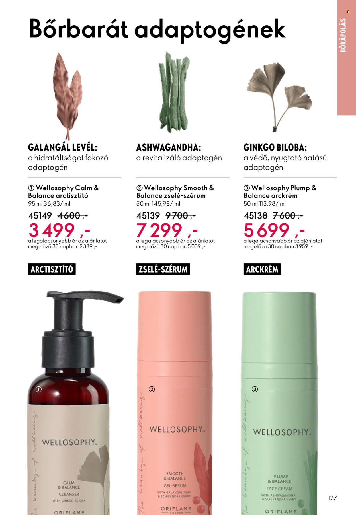 Oriflame akciós újságok - 2026.02.11 - 2026.03.03. Oldal 127