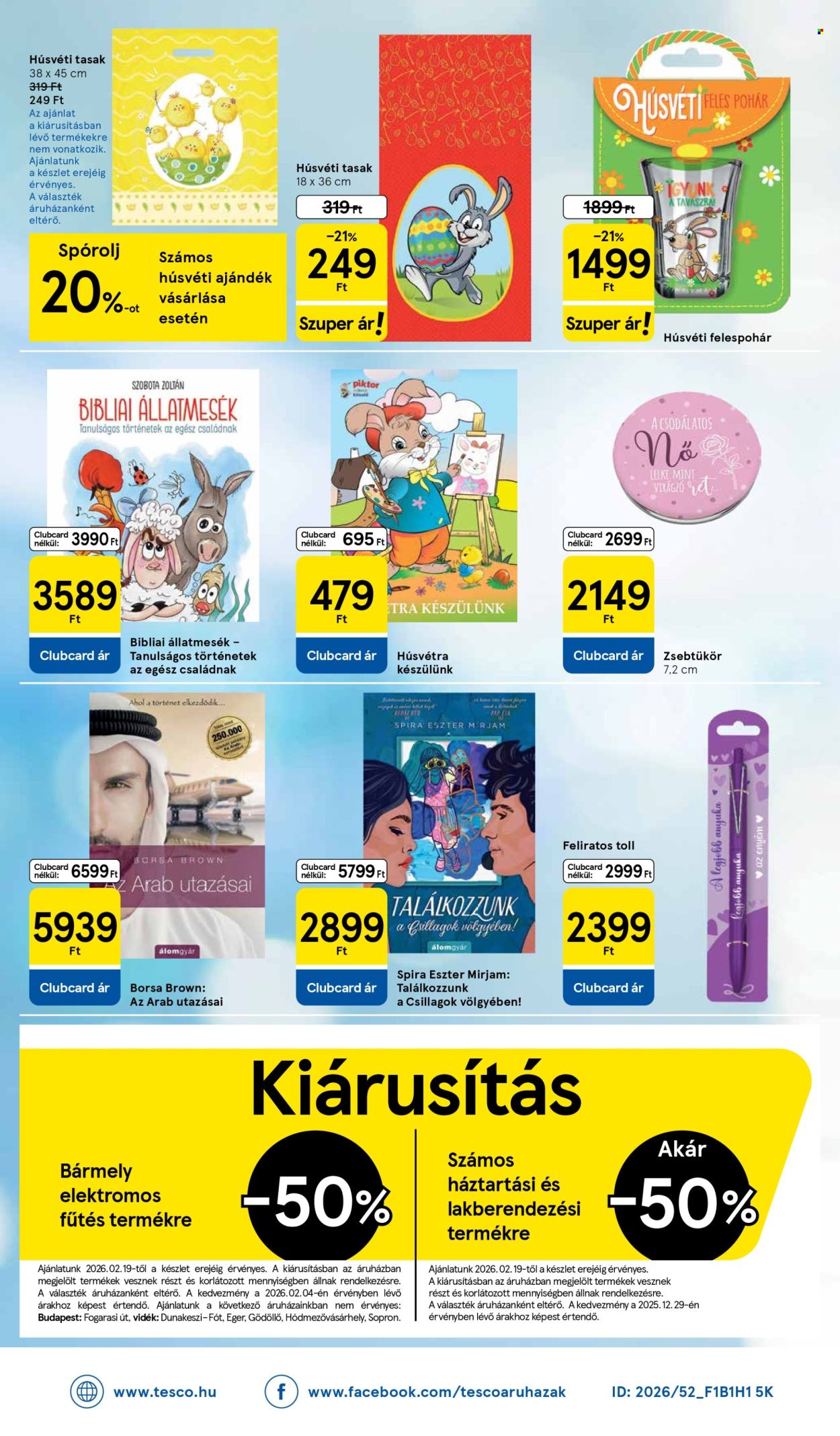 TESCO akciós újságok - 2026.02.19 - 2026.02.25. Oldal 26