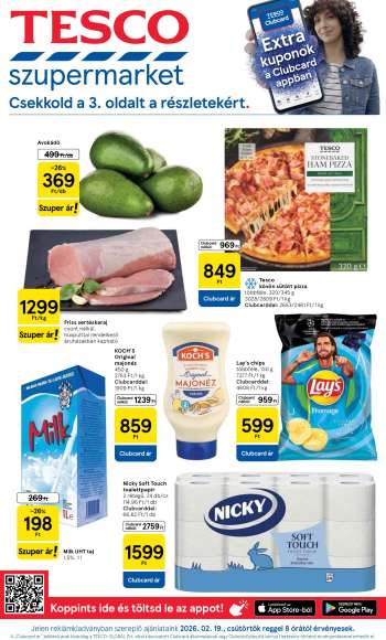 Újság TESCO - 2026.02.19 - 2026.02.25.
