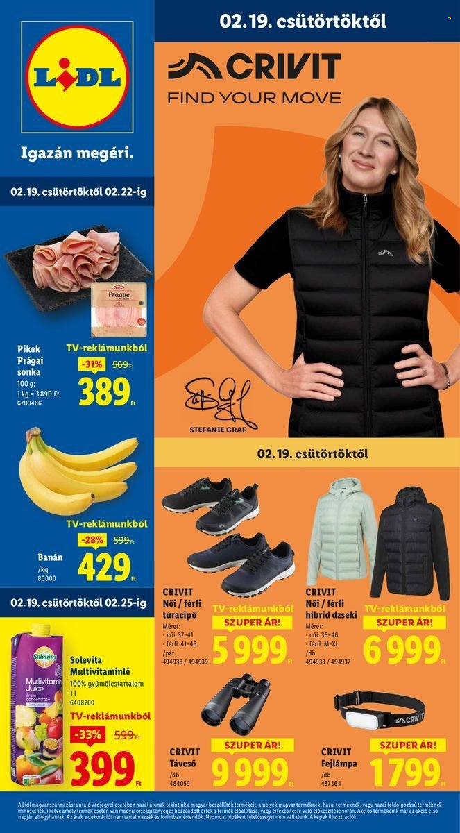 Lidl akciós újságok - 2026.02.19 - 2026.02.25. Oldal 1