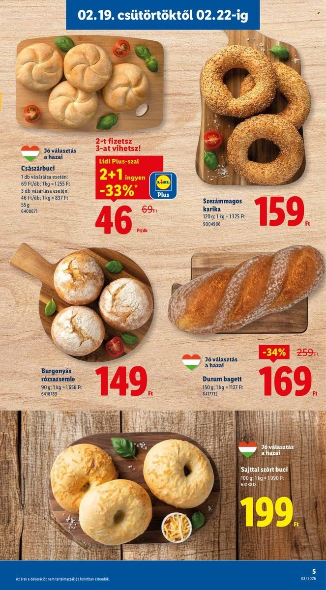 Lidl akciós újságok - 2026.02.19 - 2026.02.25. Oldal 5