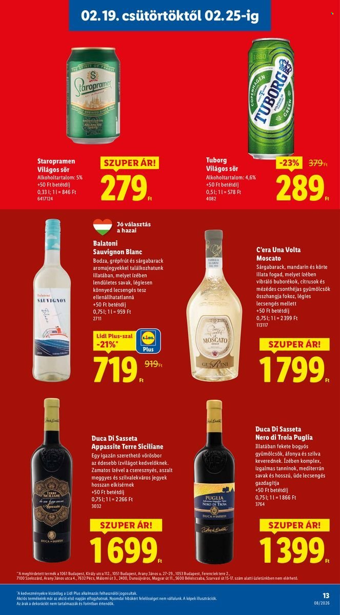 Lidl akciós újságok - 2026.02.19 - 2026.02.25. Oldal 13