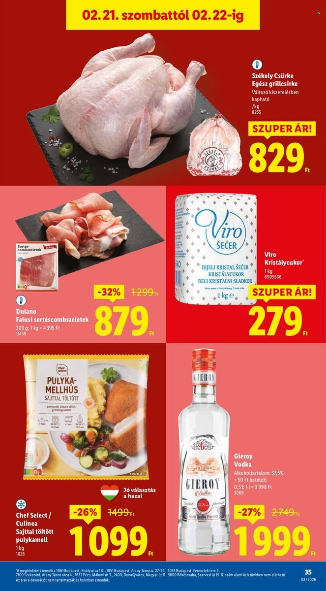 Lidl akciós újságok - 2026.02.19 - 2026.02.25. Oldal 35