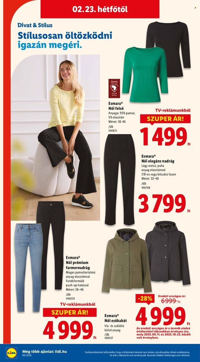 Lidl akciós újságok - 2026.02.19 - 2026.02.25. Oldal 38