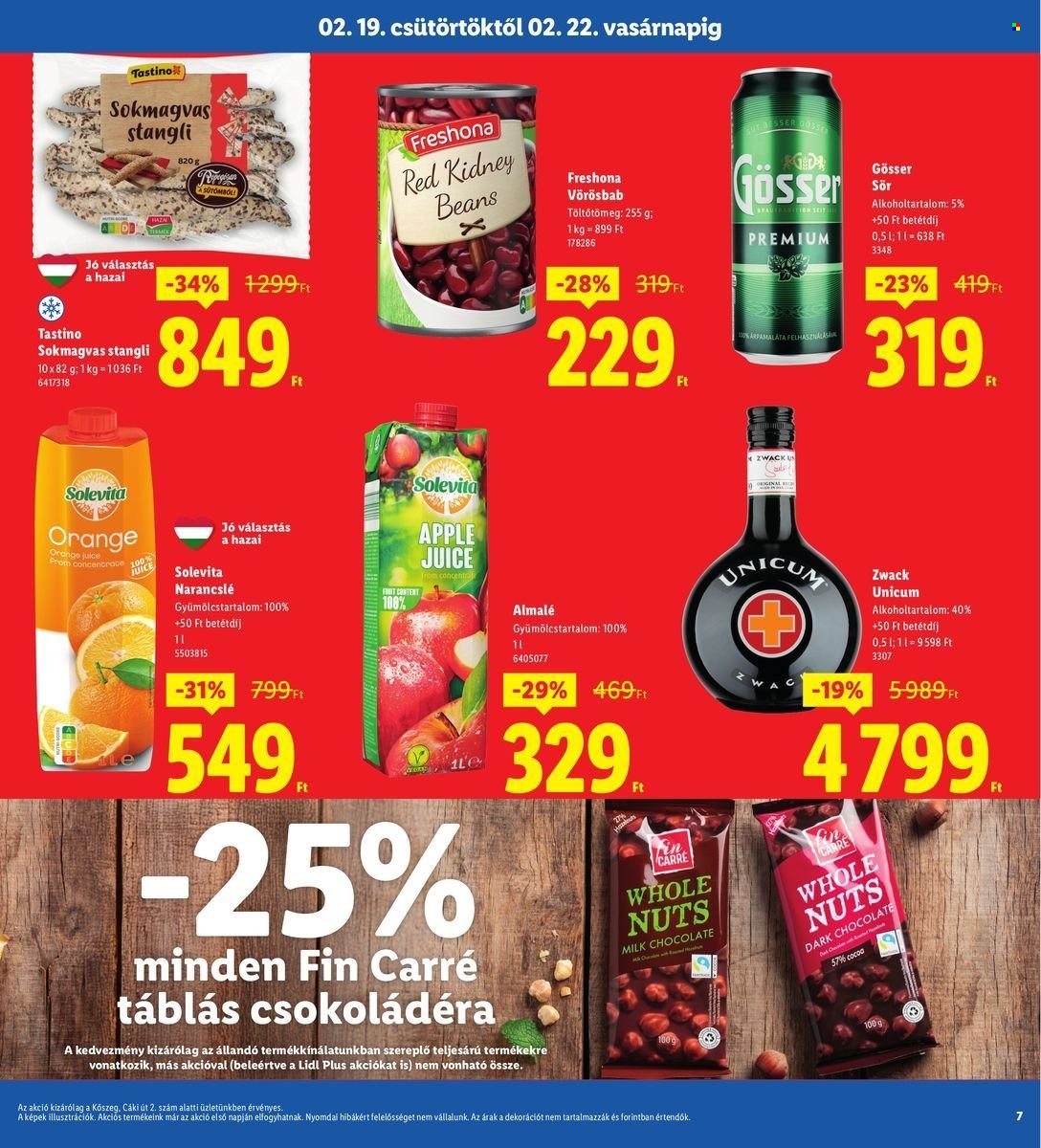 Lidl akciós újságok - 2026.02.19 - 2026.02.22. Oldal 7