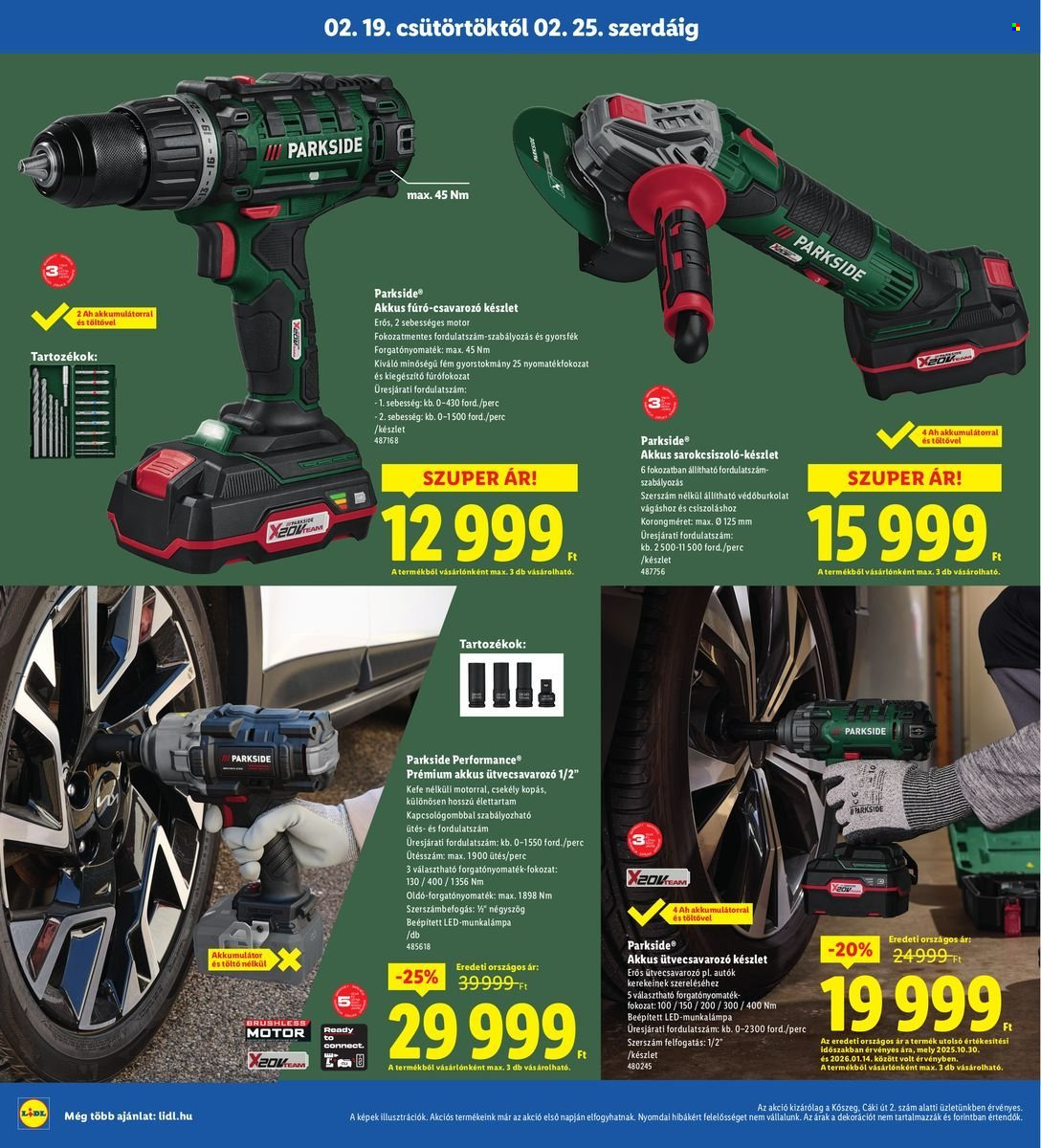 Lidl akciós újságok - 2026.02.19 - 2026.02.22. Oldal 10