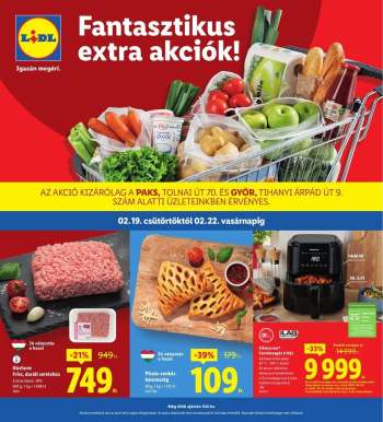 Újság Lidl - 2026.02.19 - 2026.02.22.