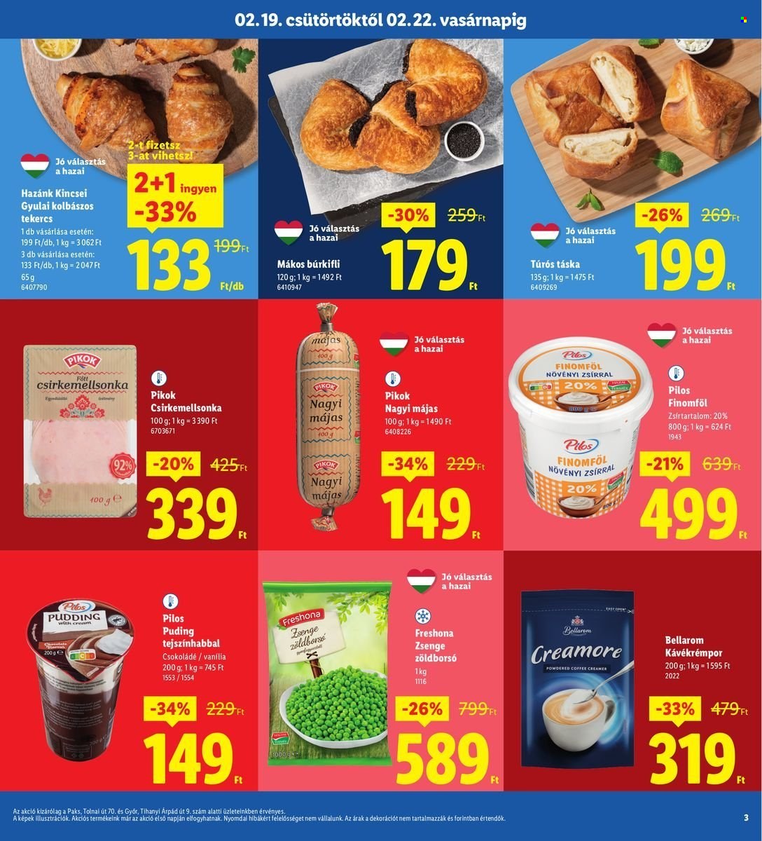 Lidl akciós újságok - 2026.02.19 - 2026.02.22. Oldal 3