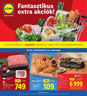 Újság Lidl - 2026.02.19 - 2026.02.22.