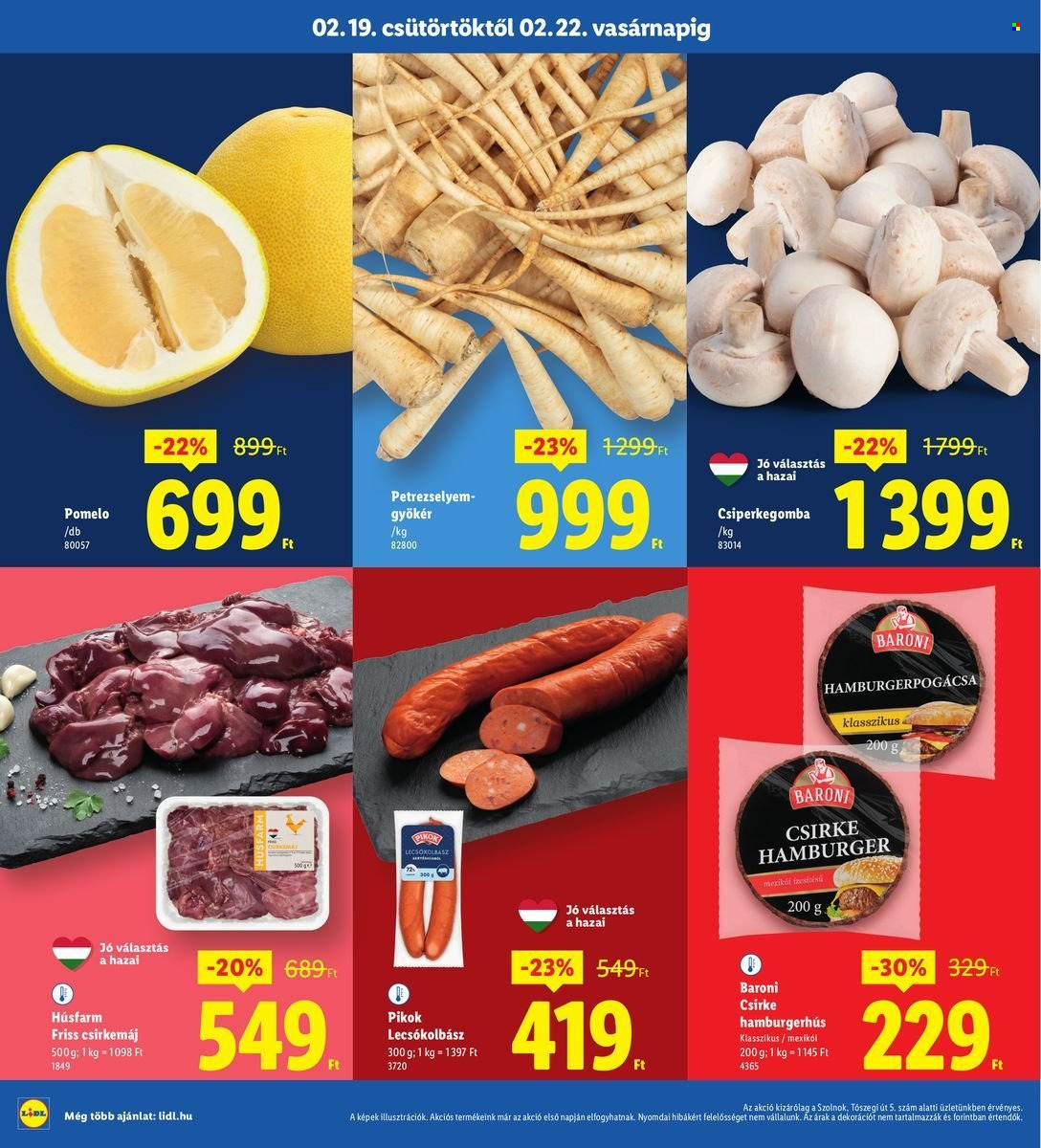 Lidl akciós újságok - 2026.02.19 - 2026.02.22. Oldal 2