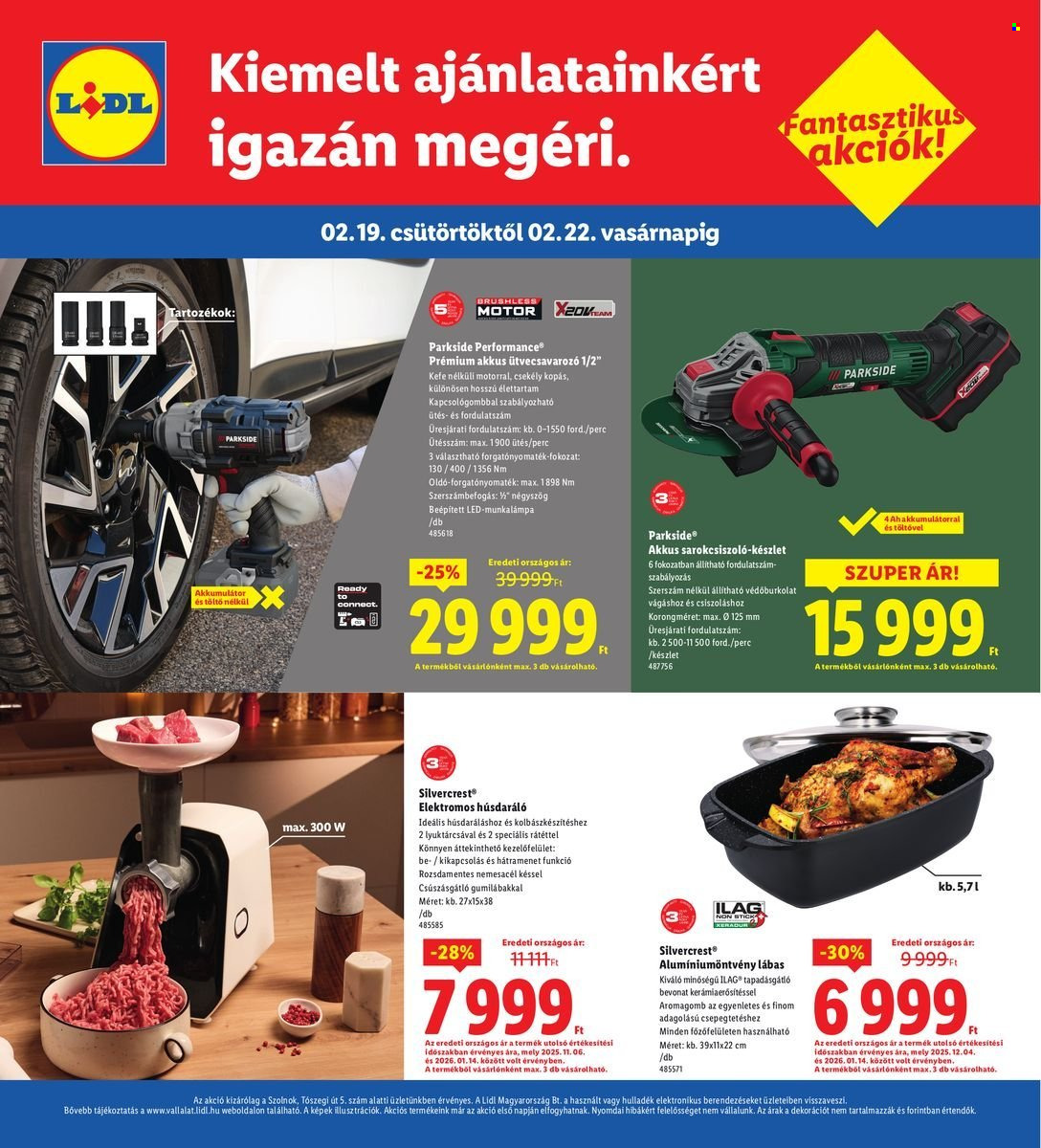 Lidl akciós újságok - 2026.02.19 - 2026.02.22. Oldal 4