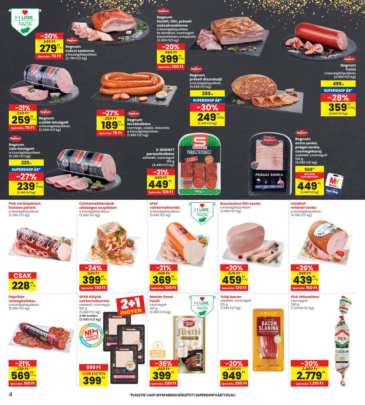 INTERSPAR akciós újságok - 2026.02.19 - 2026.02.25. Oldal 4