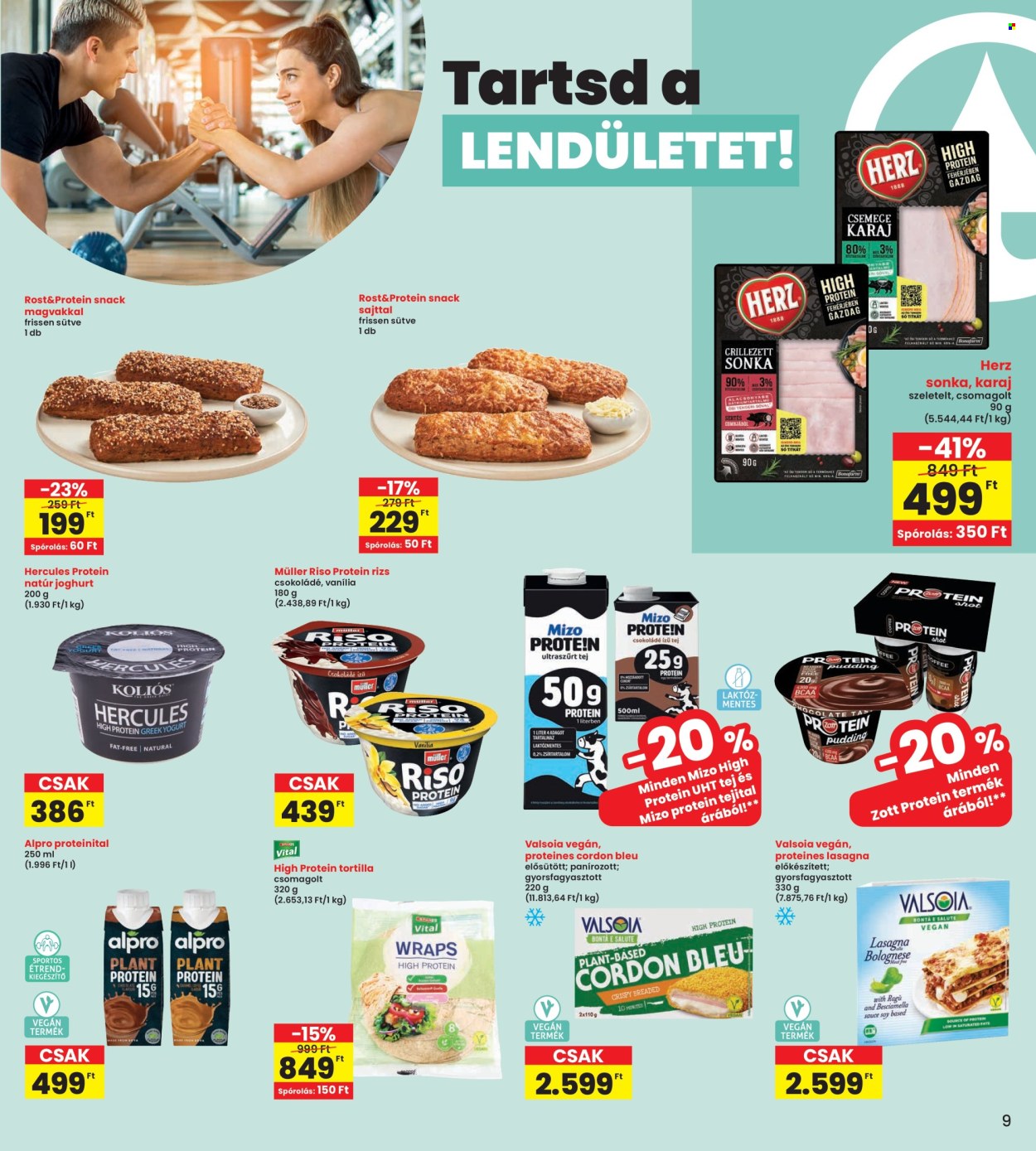 INTERSPAR akciós újságok - 2026.02.19 - 2026.02.25. Oldal 9