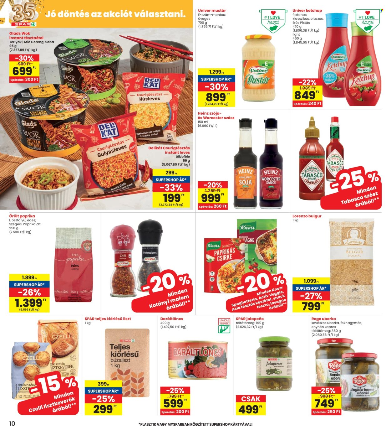 INTERSPAR akciós újságok - 2026.02.19 - 2026.02.25. Oldal 10