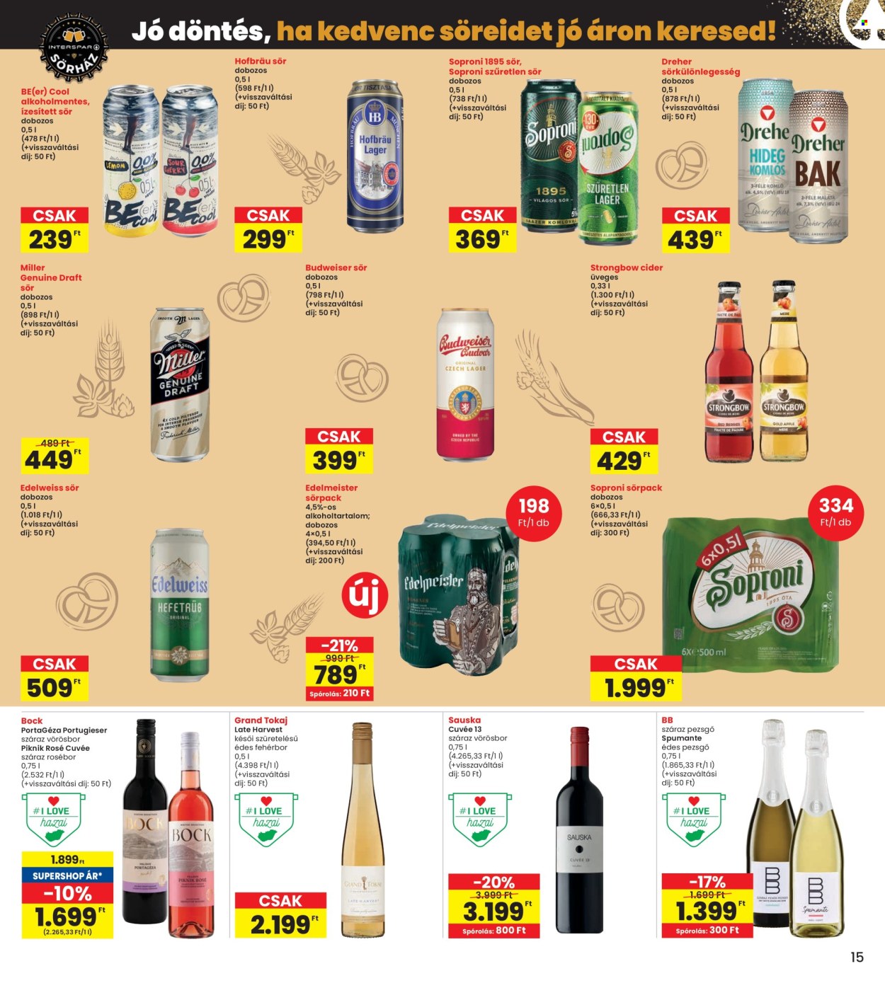 INTERSPAR akciós újságok - 2026.02.19 - 2026.02.25. Oldal 15