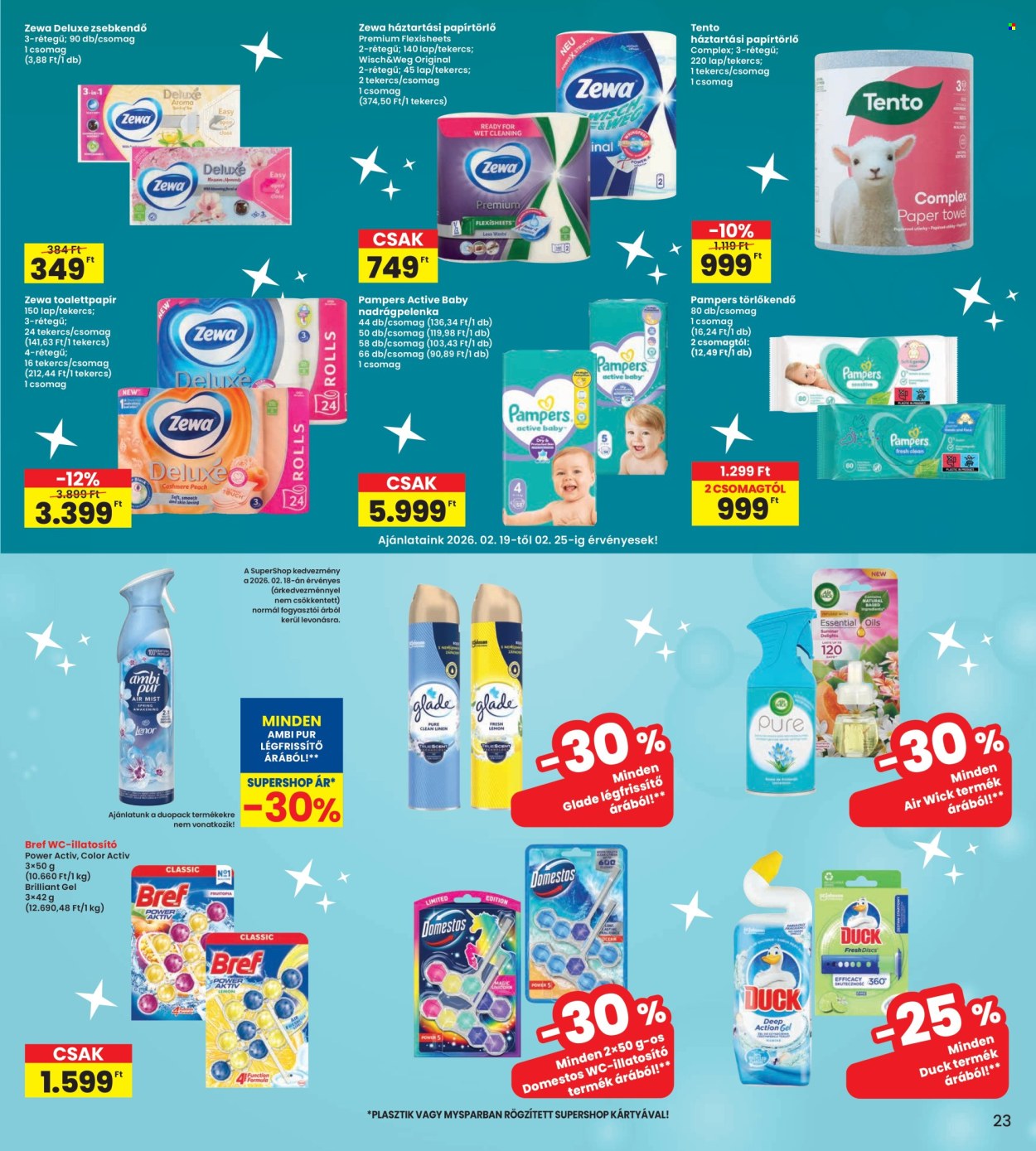 INTERSPAR akciós újságok - 2026.02.19 - 2026.02.25. Oldal 23