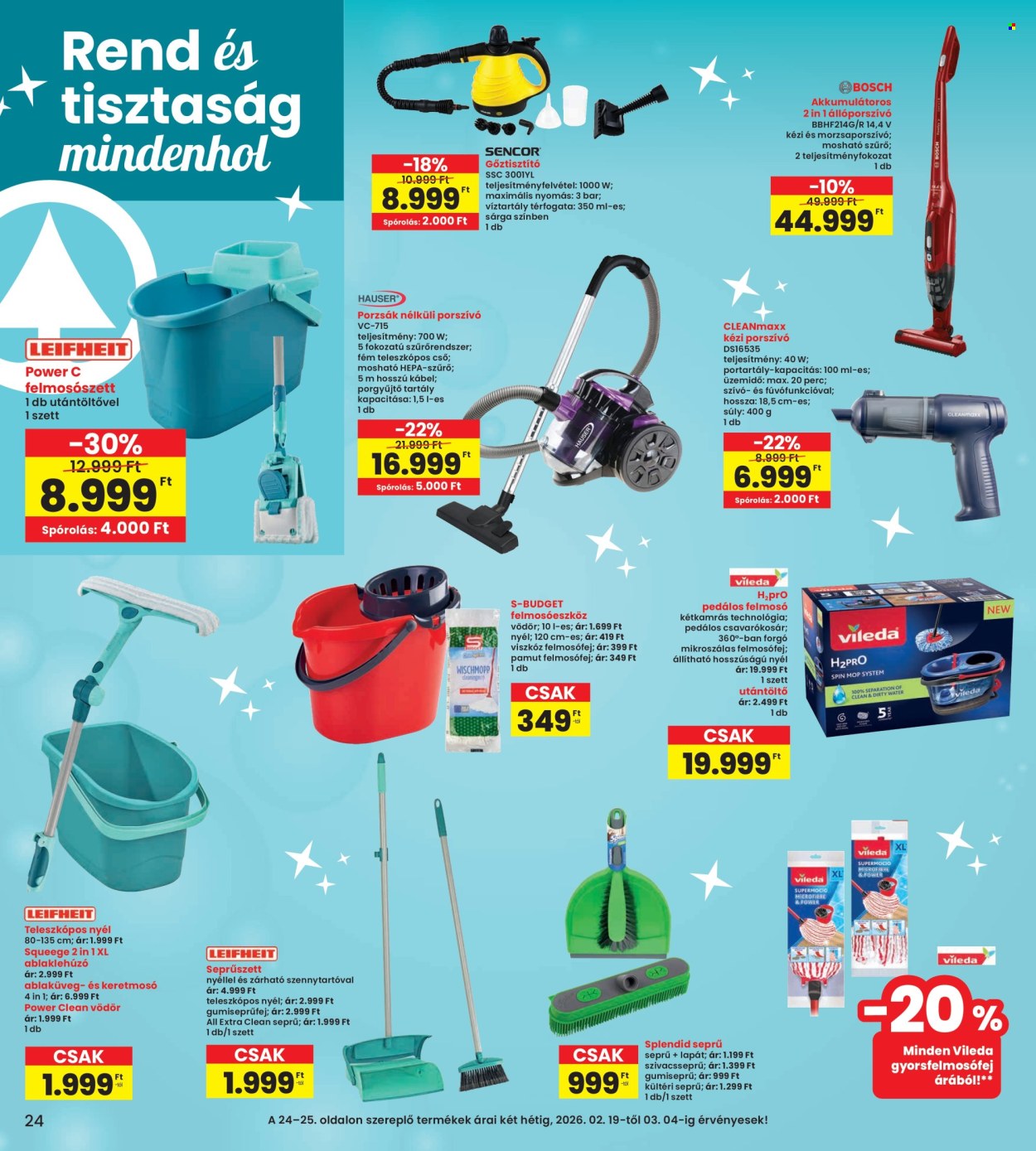 INTERSPAR akciós újságok - 2026.02.19 - 2026.02.25. Oldal 24