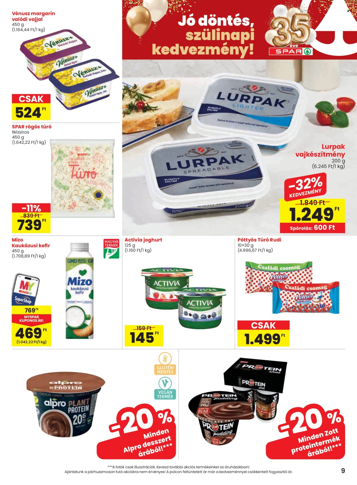SPAR akciós újságok - 2026.02.19 - 2026.02.25. Oldal 9