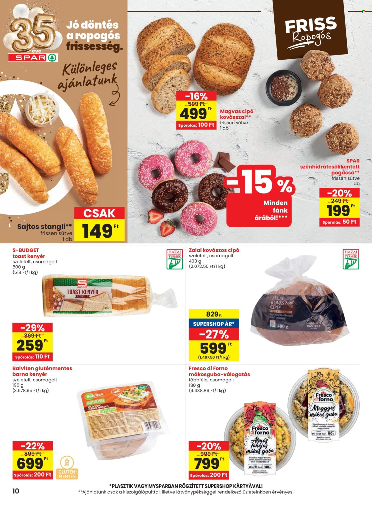 SPAR akciós újságok - 2026.02.19 - 2026.02.25. Oldal 10