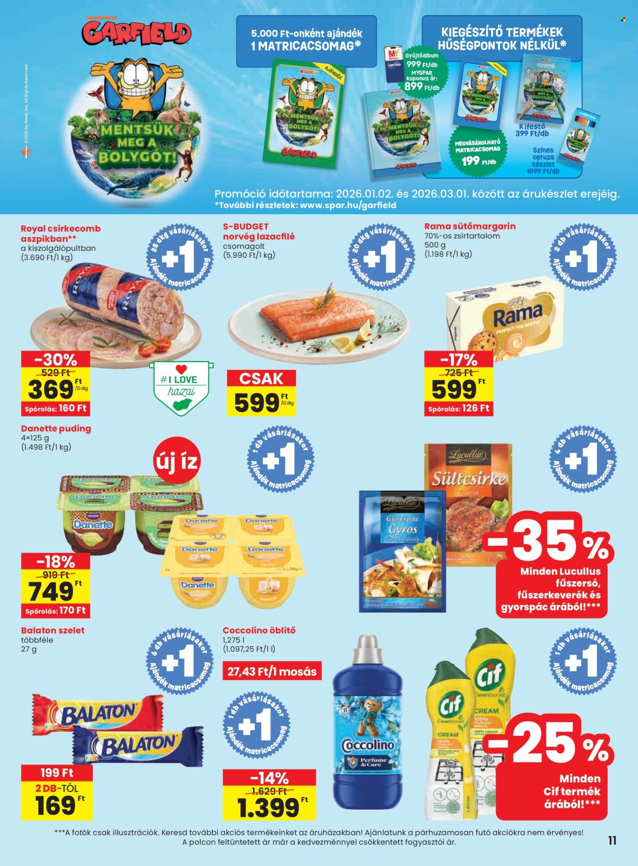 SPAR akciós újságok - 2026.02.19 - 2026.02.25. Oldal 11