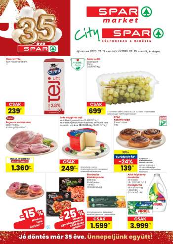 Újság SPAR - 2026.02.19 - 2026.02.25.
