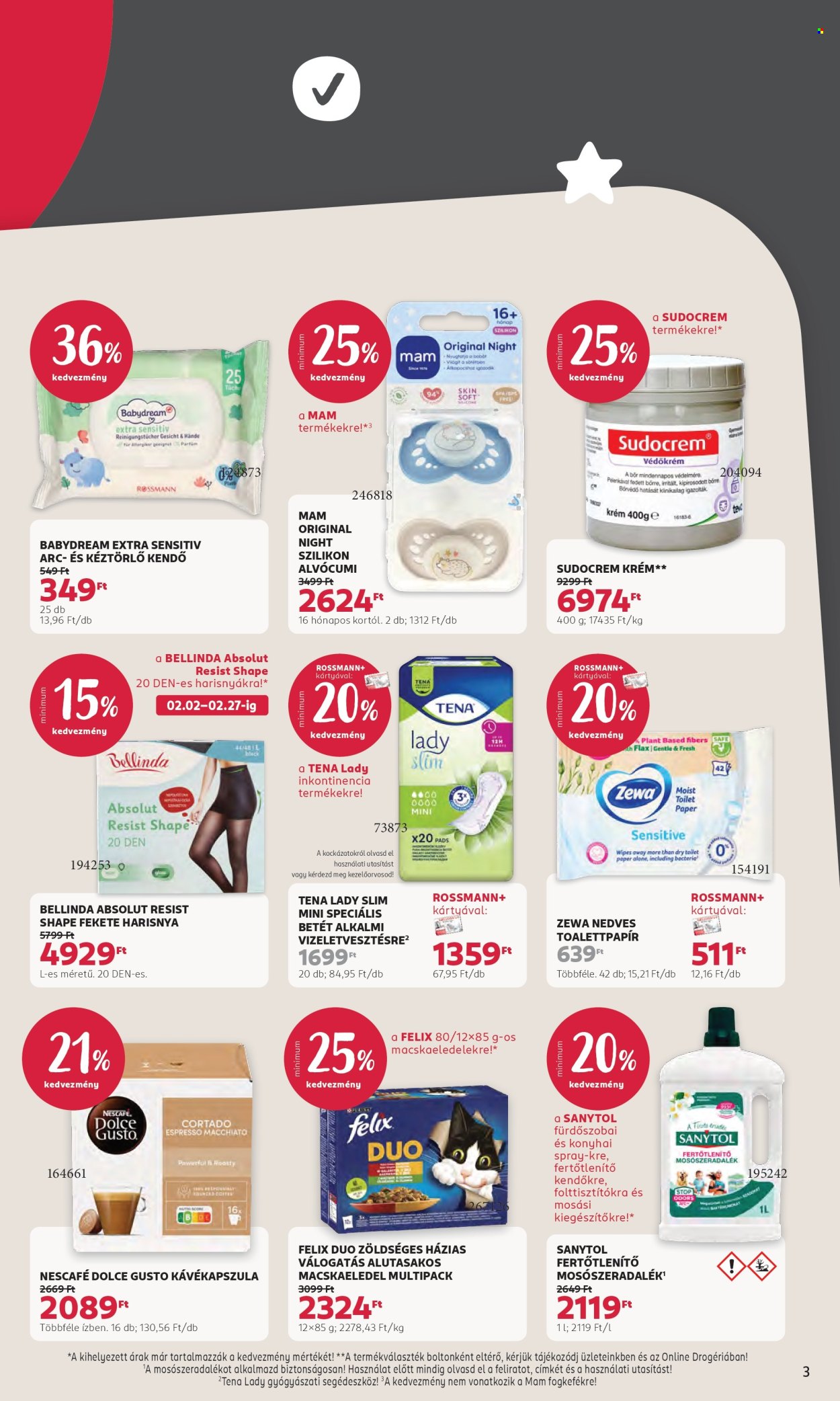Rossmann akciós újságok - 2026.02.16 - 2026.02.27. Oldal 3
