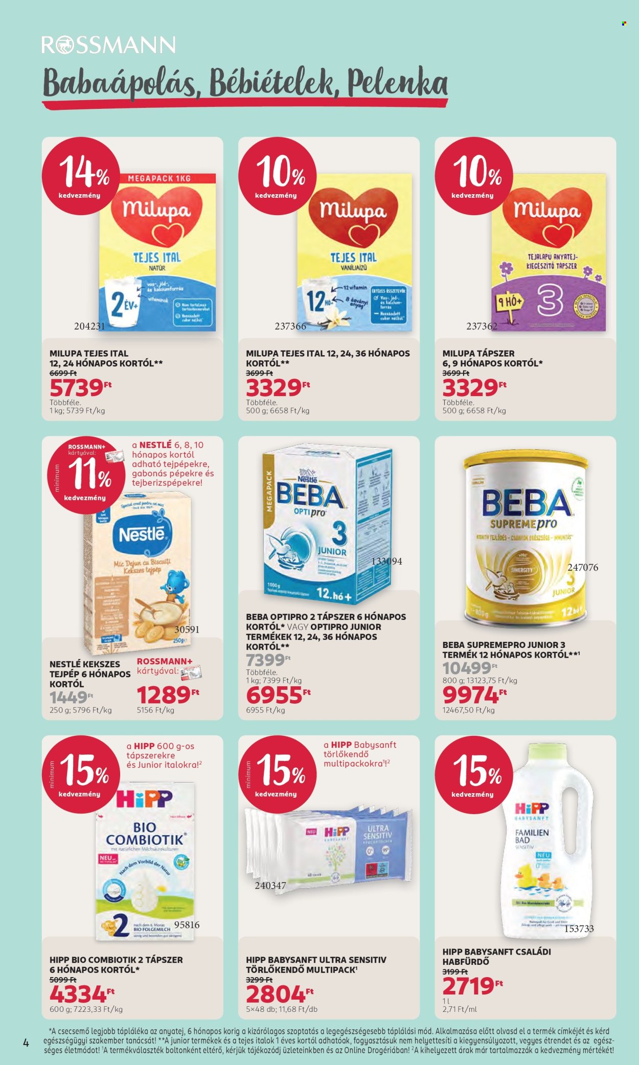 Rossmann akciós újságok - 2026.02.16 - 2026.02.27. Oldal 4