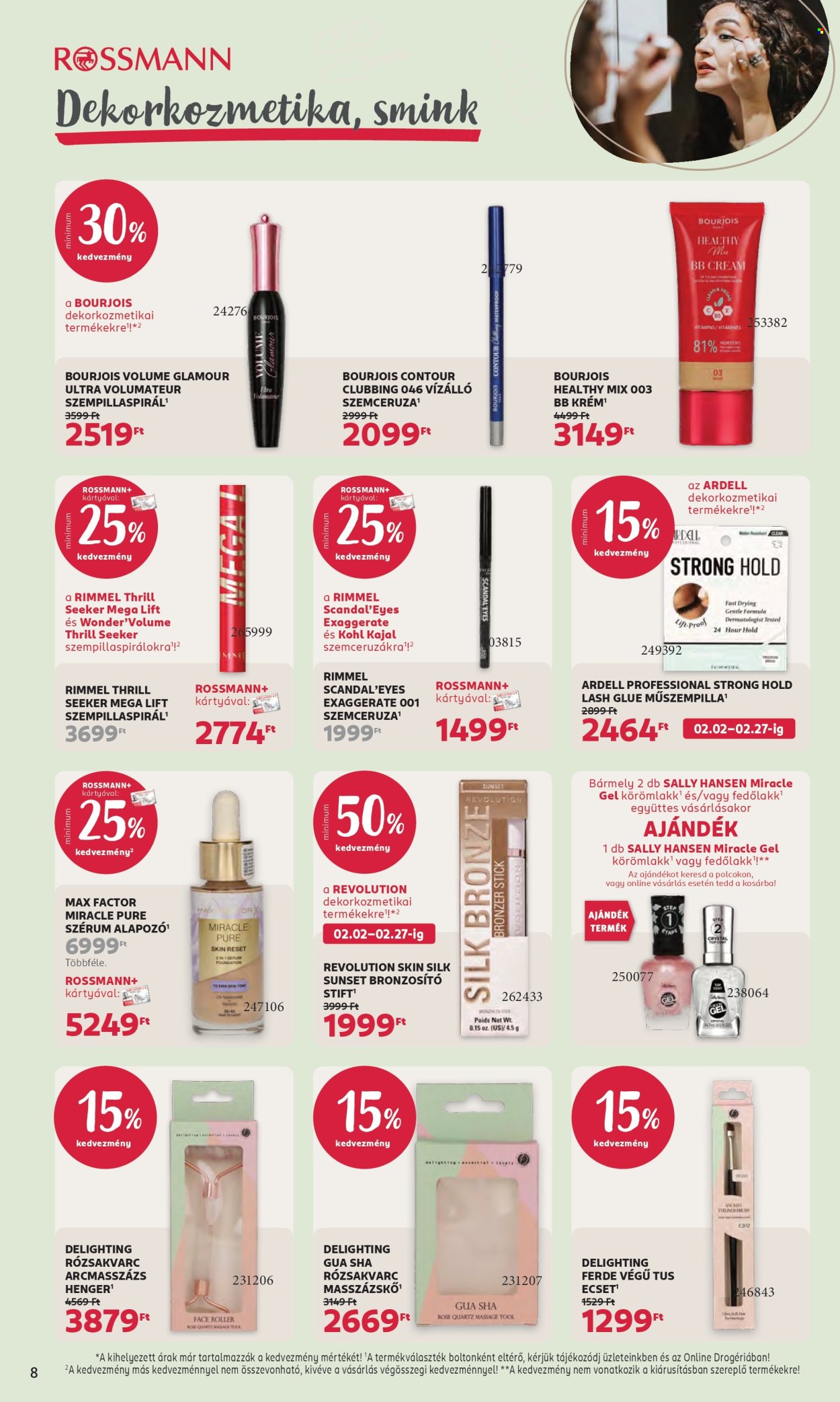Rossmann akciós újságok - 2026.02.16 - 2026.02.27. Oldal 8