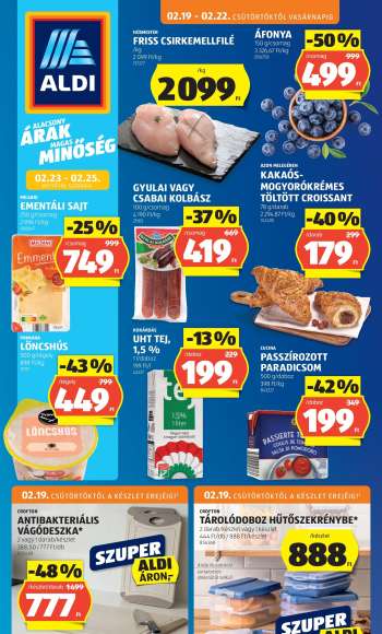 Újság Aldi - 2026.02.19 - 2026.02.25.