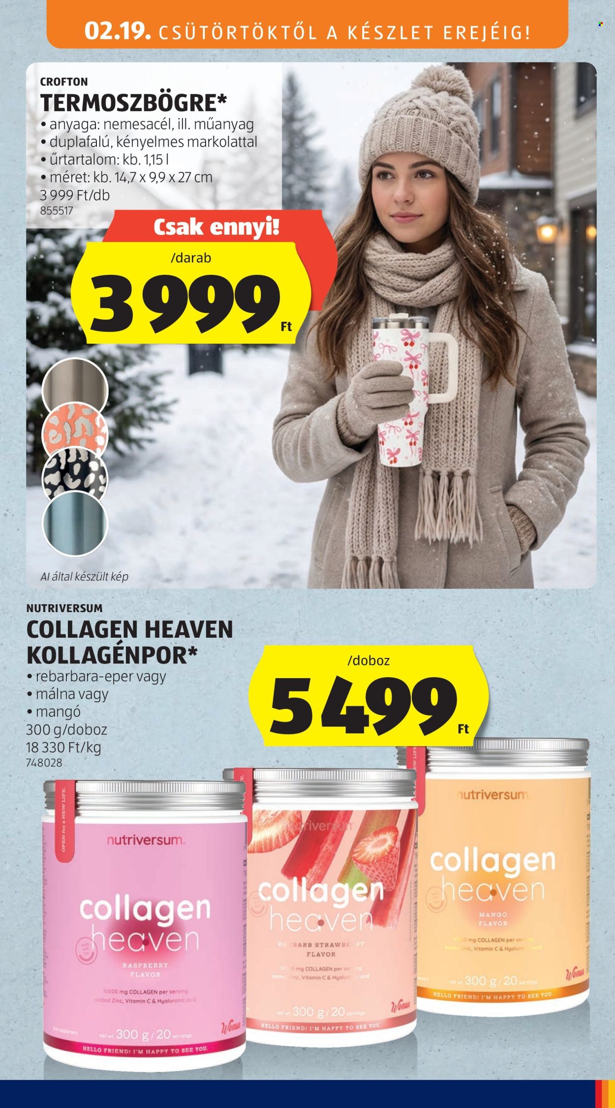 Aldi akciós újságok - 2026.02.19 - 2026.02.25. Oldal 19