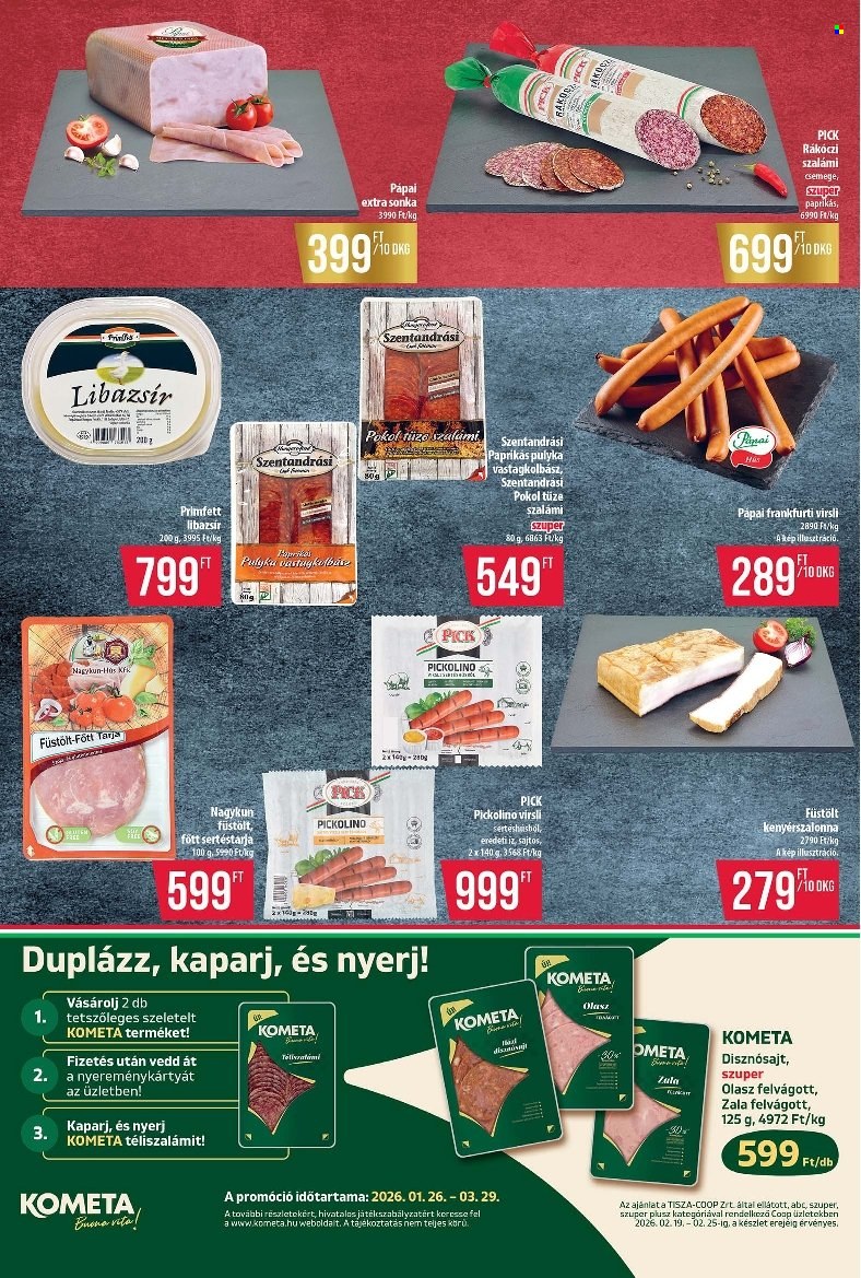 Coop akciós újságok - 2026.02.19 - 2026.02.25. Oldal 4