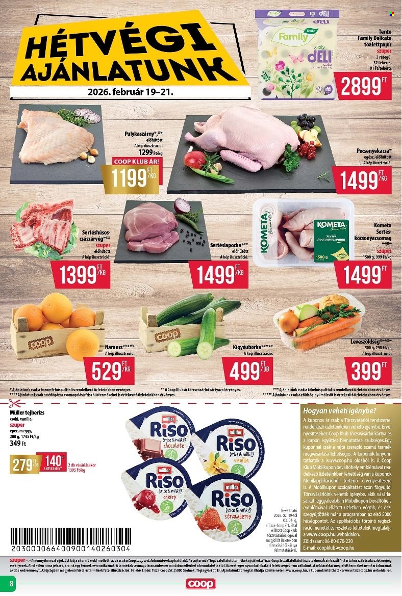 Coop akciós újságok - 2026.02.19 - 2026.02.25. Oldal 8