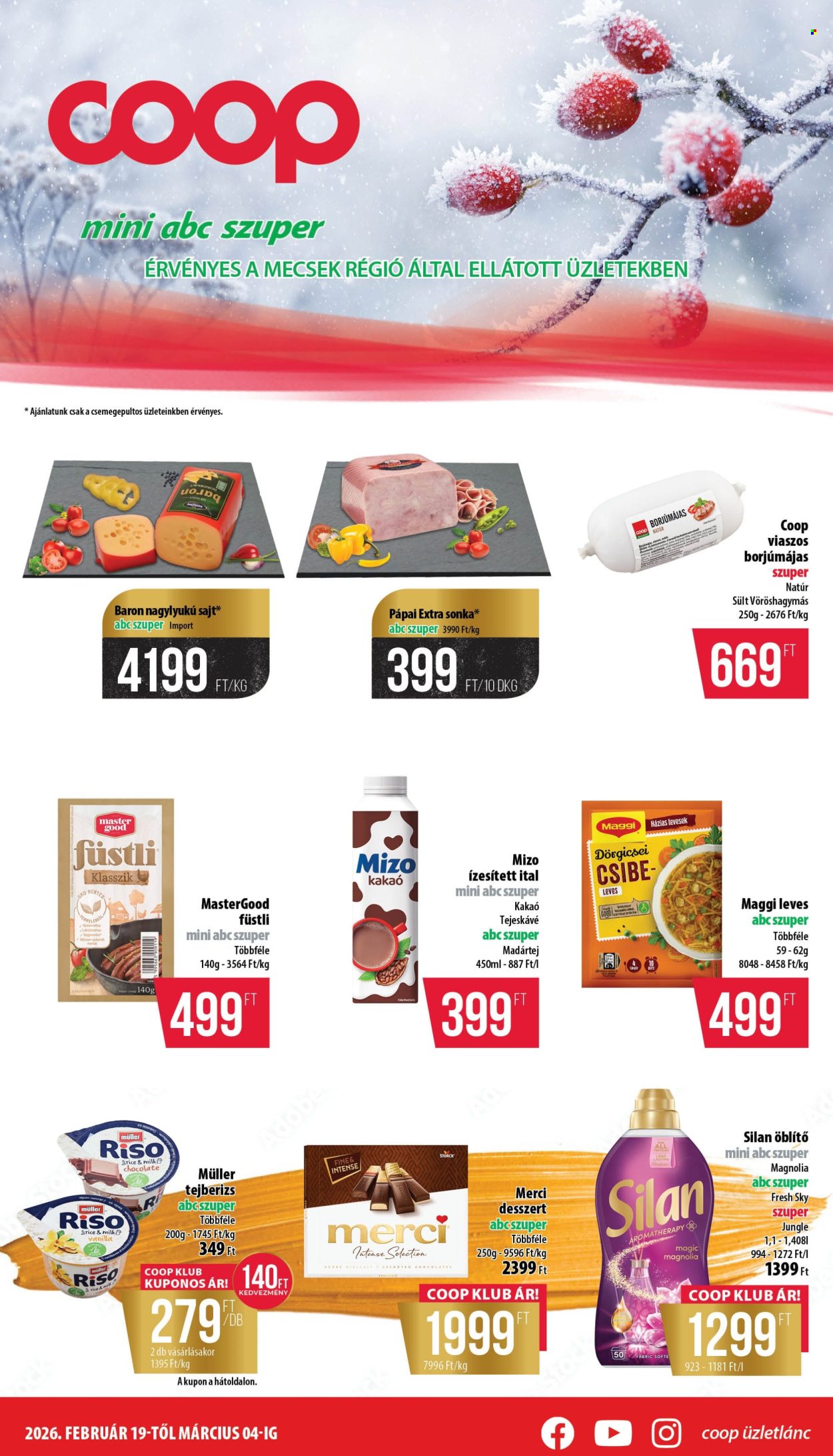 Coop akciós újságok - 2026.02.19 - 2026.03.04. Oldal 1