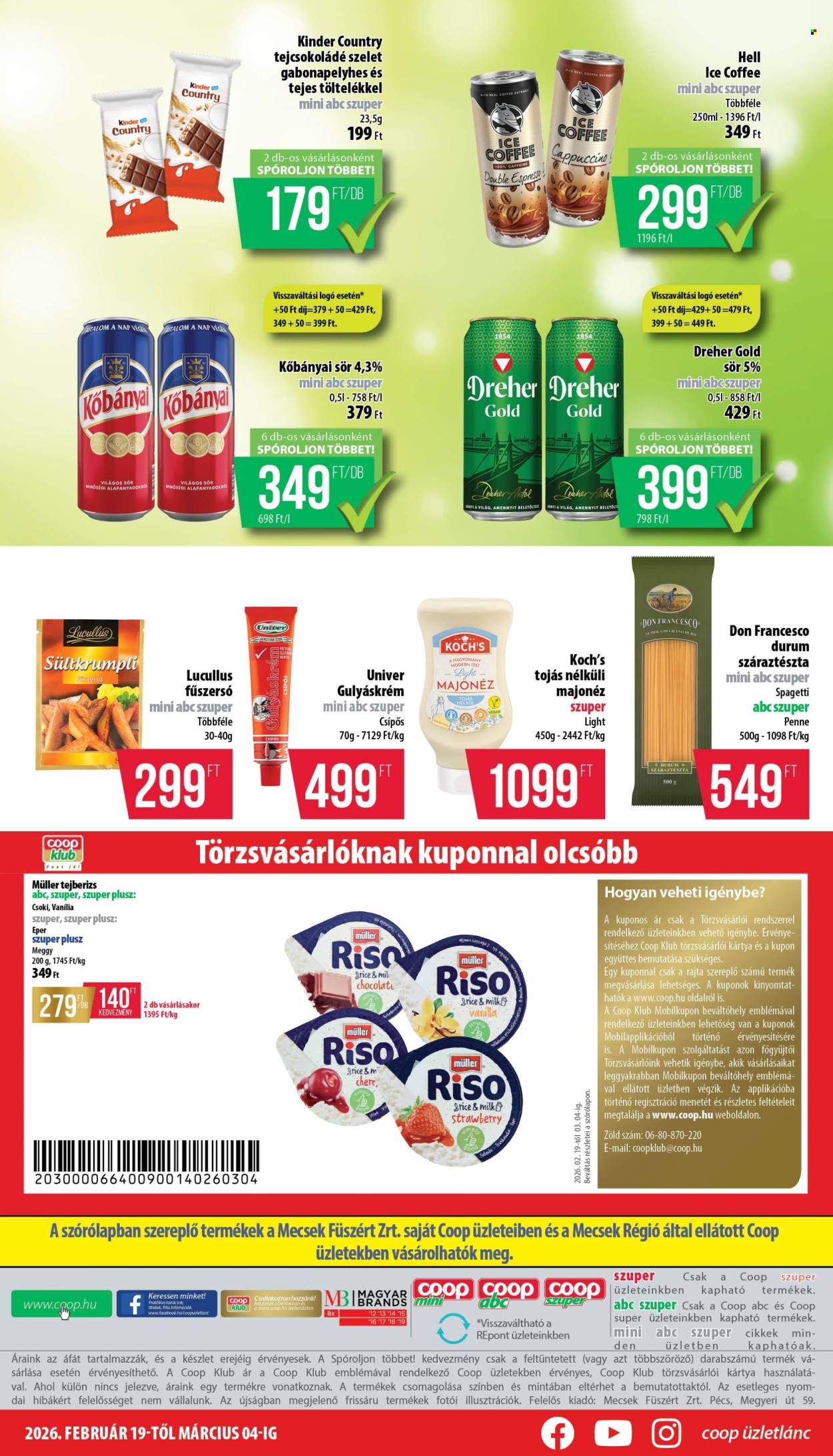 Coop akciós újságok - 2026.02.19 - 2026.03.04. Oldal 8