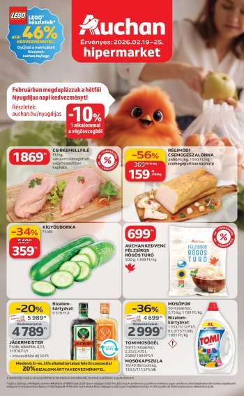 Újság Auchan - 2026.02.19 - 2026.02.25.