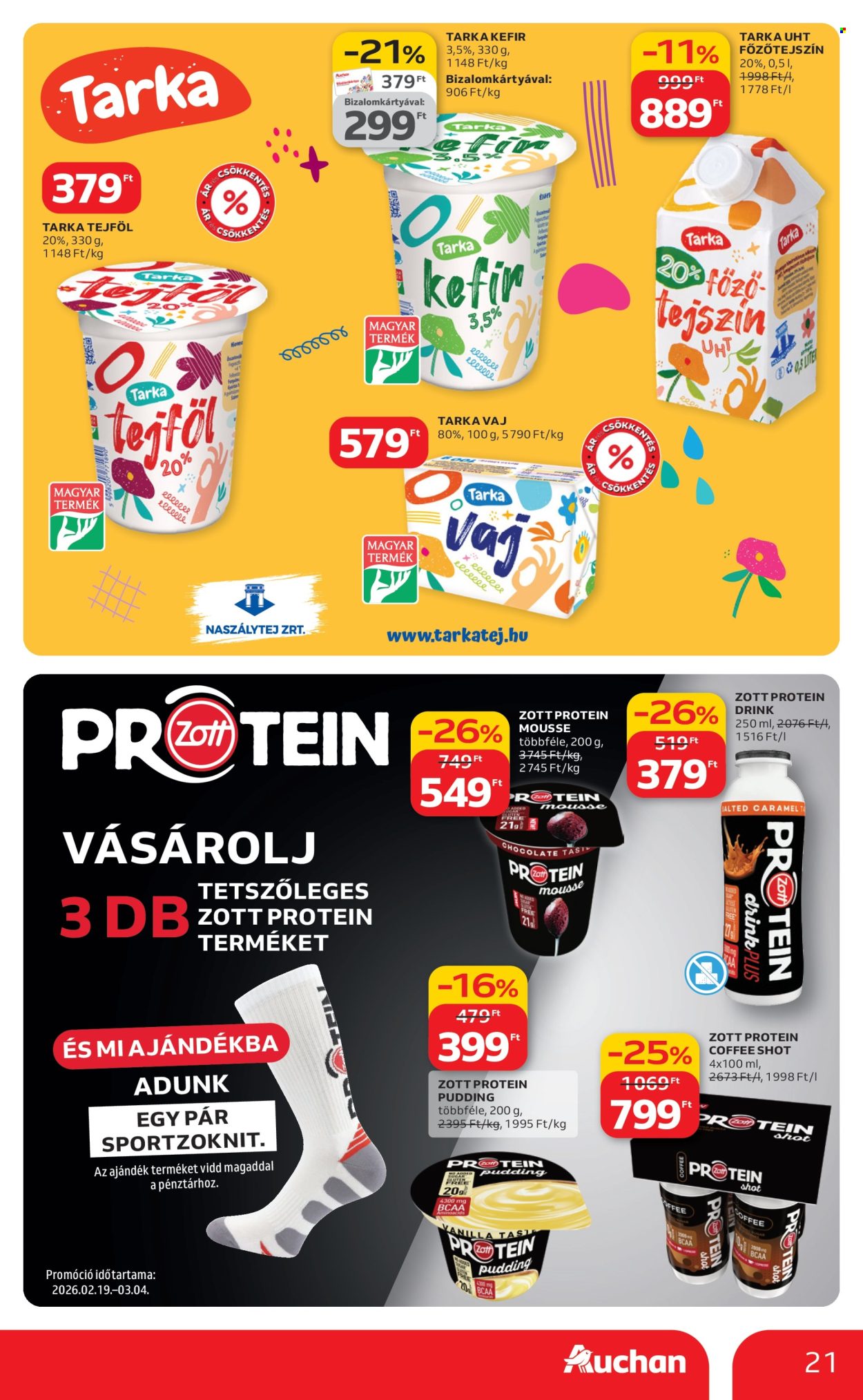 Auchan akciós újságok - 2026.02.19 - 2026.02.25. Oldal 21