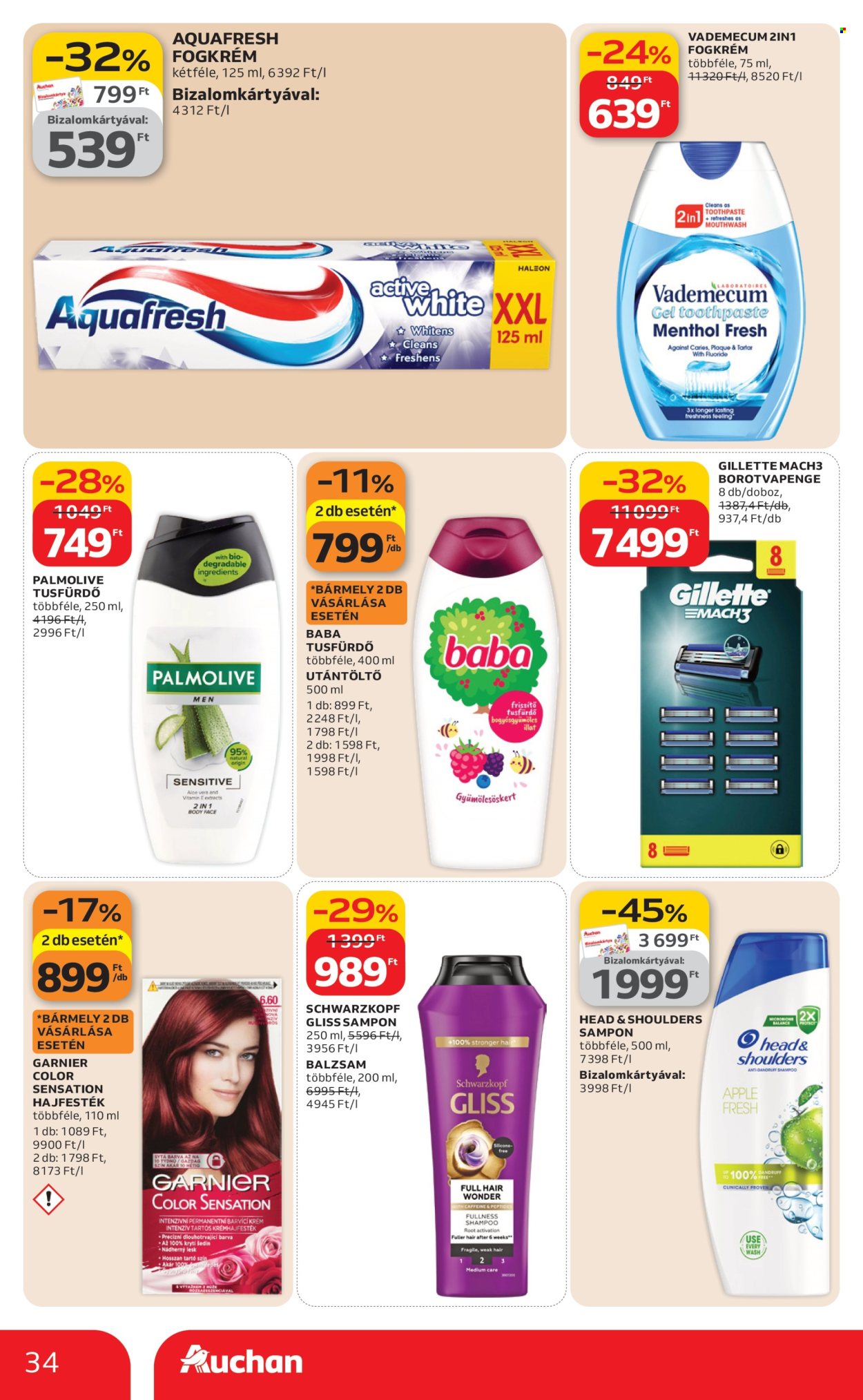 Auchan akciós újságok - 2026.02.19 - 2026.02.25. Oldal 34