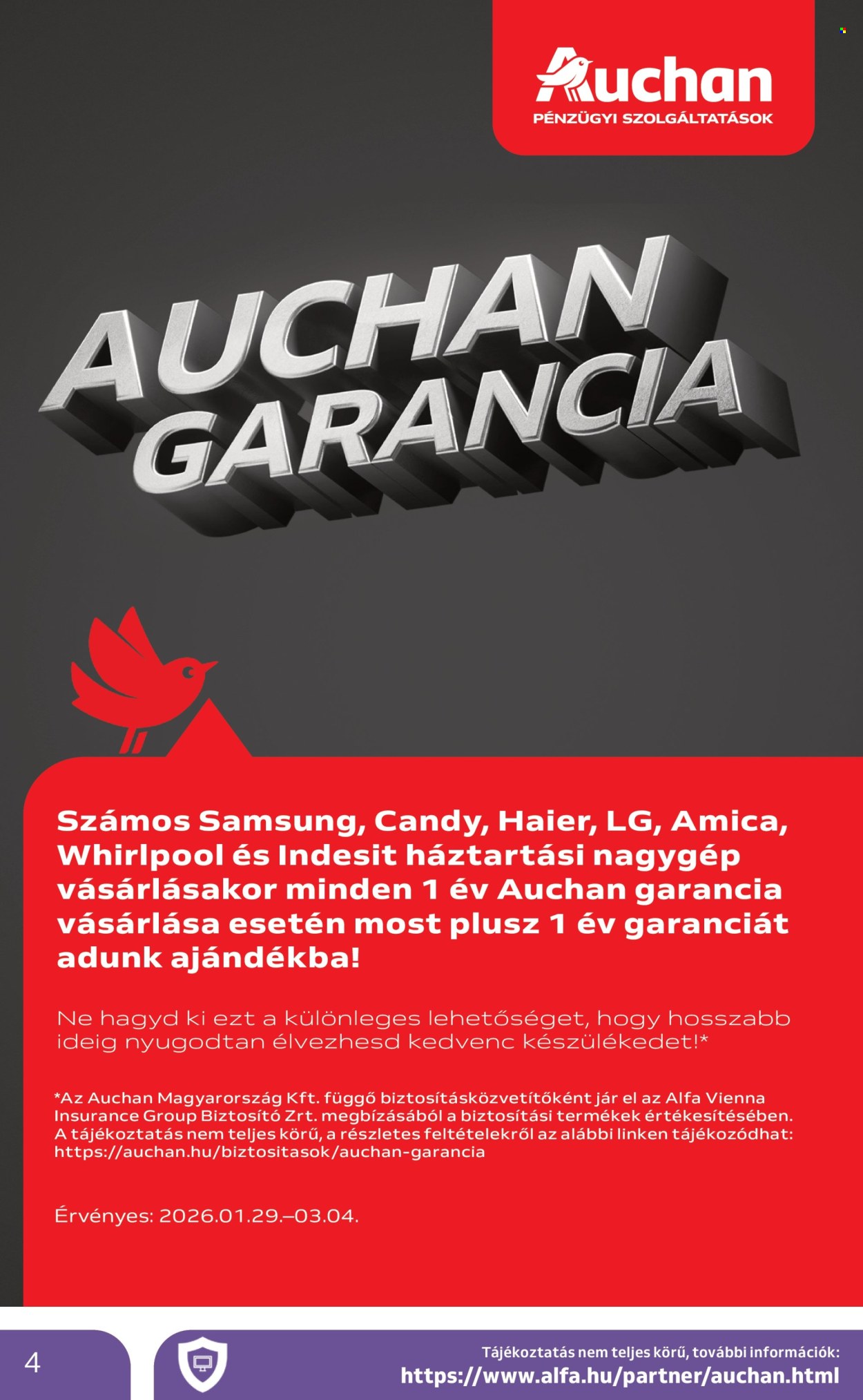 Auchan akciós újságok - 2026.02.19 - 2026.03.04. Oldal 4