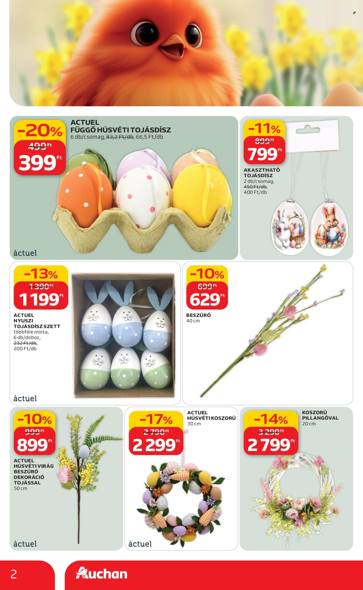Auchan akciós újságok - 2026.02.19 - 2026.04.04. Oldal 2