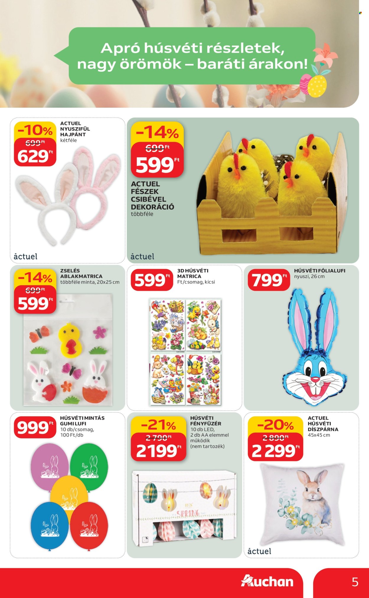 Auchan akciós újságok - 2026.02.19 - 2026.04.04. Oldal 5
