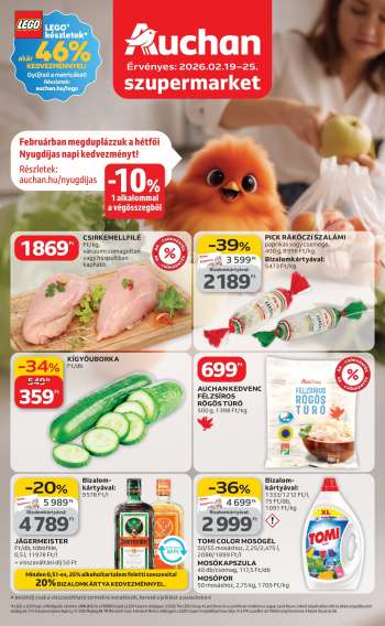Újság Auchan - 2026.02.19 - 2026.02.25.