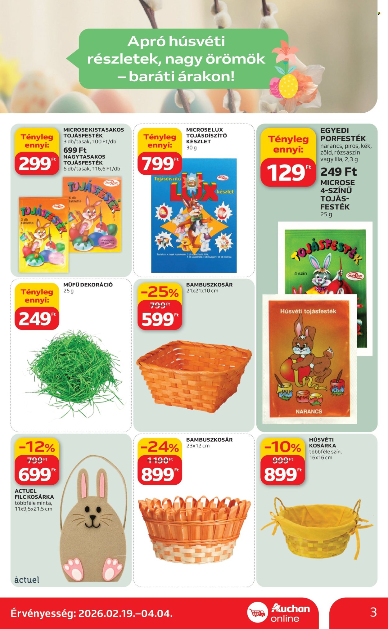 Auchan akciós újságok - 2026.02.19 - 2026.02.25. Oldal 3