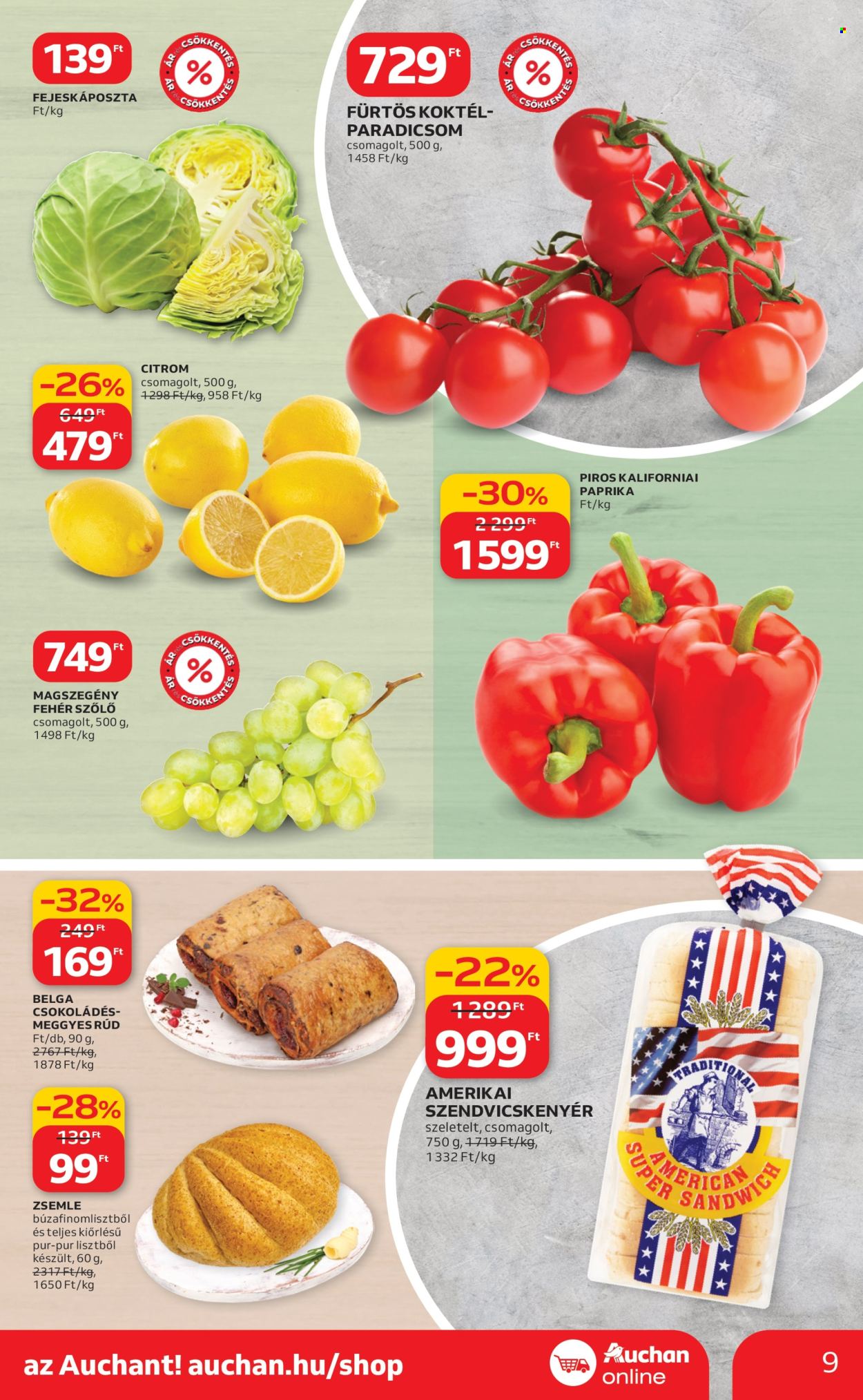 Auchan akciós újságok - 2026.02.19 - 2026.02.25. Oldal 9
