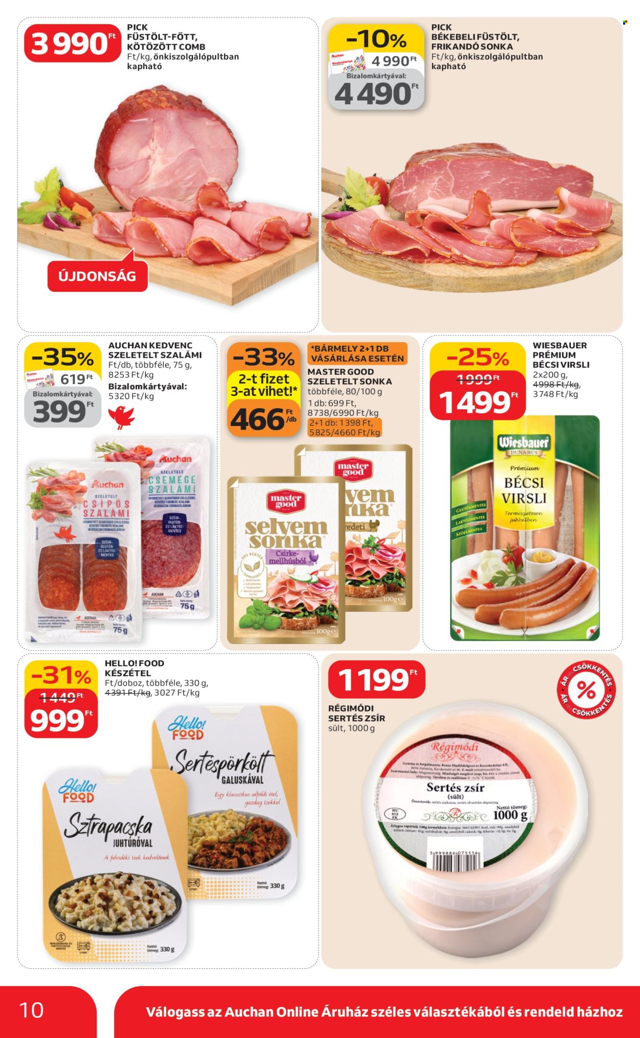 Auchan akciós újságok - 2026.02.19 - 2026.02.25. Oldal 10