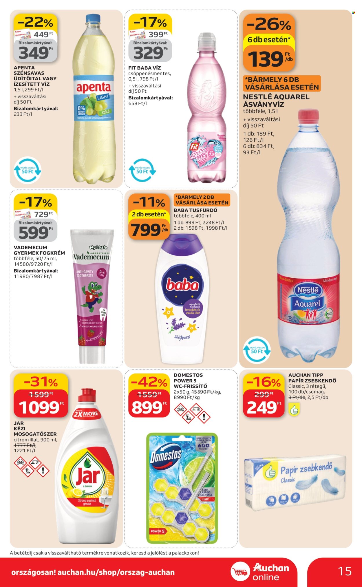 Auchan akciós újságok - 2026.02.19 - 2026.02.25. Oldal 15